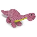 Play365 Jurassic Cord Crew Brachiosaur Dog ToyPurple Small GY3720 04 79